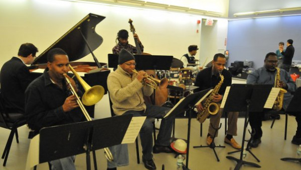 The Wynton Marsalis Septet in rehearsal for Alvin Ailey American Dance Theater Gala