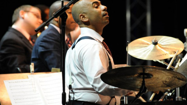 The JLCO with Wynton Marsalis performing in Madrid and Nice