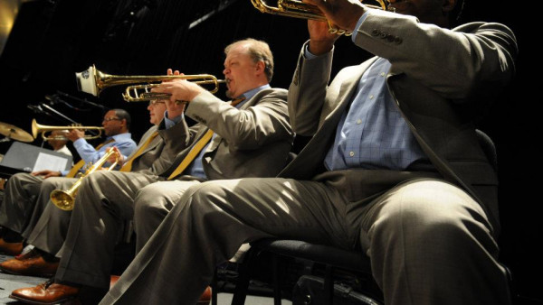 The JLCO with Wynton Marsalis performing in Louisville, KY and Columbia, MO