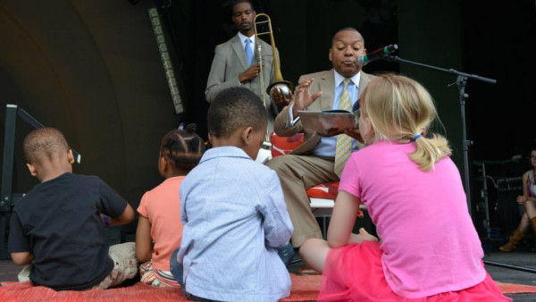 JLCO with Wynton Marsalis performing at Celebrate Brooklyn Festival (part 2)