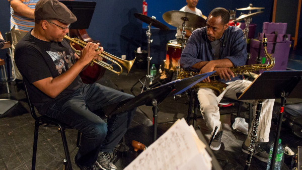 Wynton Marsalis Quintet featuring Richard Galliano in rehearsal at Jazz in Marciac 2014