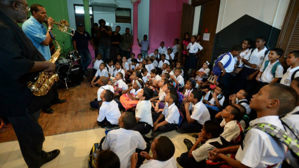 Education event and concert at Fundación Danilo Pérez - Panama