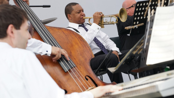 JLCO with Wynton Marsalis in Santiago, Chile