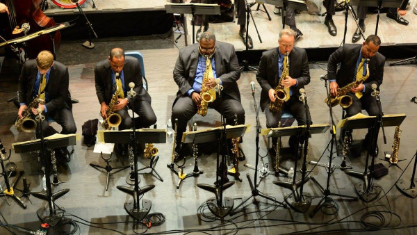 JLCO with Wynton Marsalis performing in Cape May, NJ