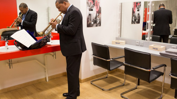 JLCO with Wynton Marsalis playing at Le Volcan in Le Havre (France)