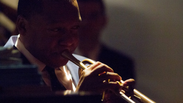 JLCO with Wynton Marsalis performing in Bordeaux, France