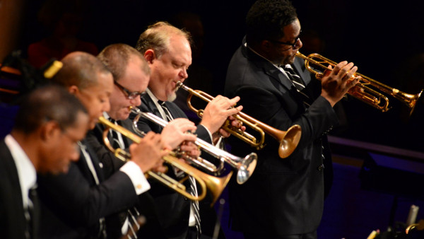 JLCO with Wynton Marsalis playing the music of Miles Davis in New York