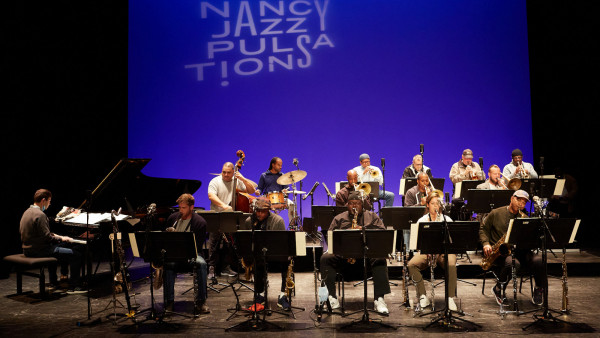 The Jazz at Lincoln Center Orchestra with Wynton Marsalis performing in Nancy, France