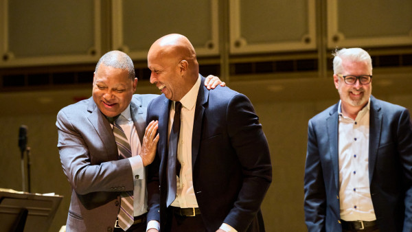 The Jazz at Lincoln Center Orchestra with Wynton Marsalis featuring Bryan Stevenson performing in Chicago, IL