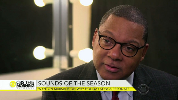 Wynton Marsalis on why holiday songs still resonate - CBS This Morning
