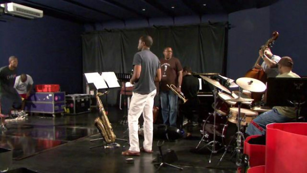 A Glory Train (rehearsal) - Wynton Marsalis Quintet at Jazz in Marciac 2007