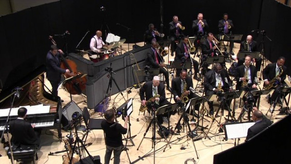 Jazz at Lincoln Center Orchestra with Wynton Marsalis recording “Chinoiserie”