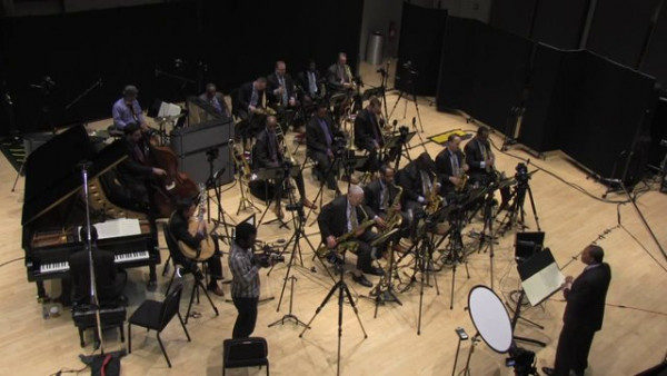 Jazz at Lincoln Center Orchestra with Wynton Marsalis recording “Royal Garden Blues”