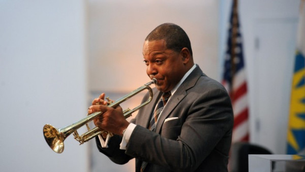 Wynton Marsalis plays Louis Armstrong’s trumpet at the Installation of Smithsonian Secretary
