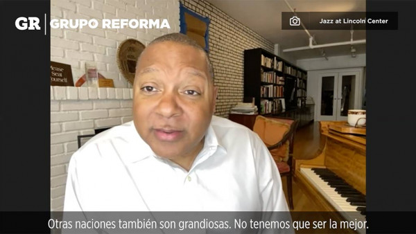 Diserta Marsalis sobre política y jazz - Interview for REFORMA
