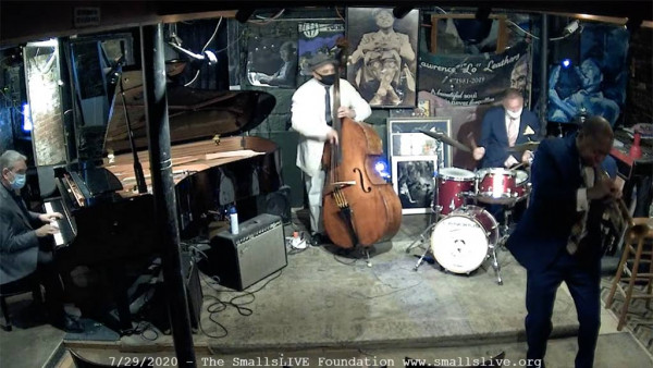 Joe Farnsworth Quartet featuring Wynton Marsalis live at Smalls Jazz Club