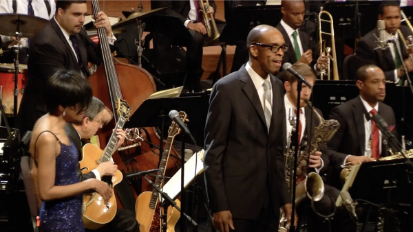 Silent Night - JLCO with Wynton Marsalis featuring Denzal Sinclaire and Audrey Shakir
