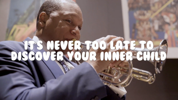 Wynton Marsalis Surprises Youngsters with Impromptu JAZZ FOR KIDS Performance