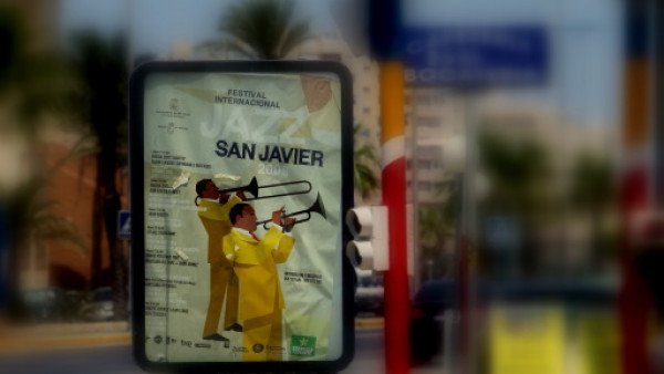 The JLCO with Wynton Marsalis performing in San Javier, Spain