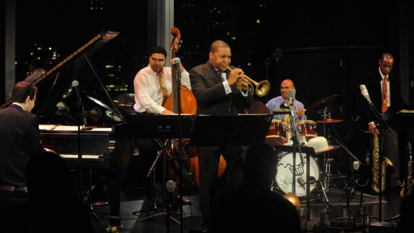 The Wynton Marsalis Quintet performing the “Fan Appreciation Concert” at Dizzy’s Club in New York