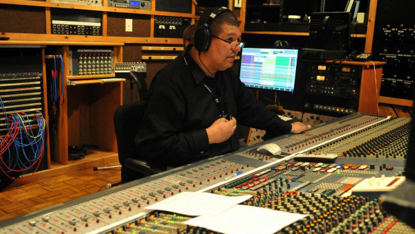 Recording session at Avatar Studios
