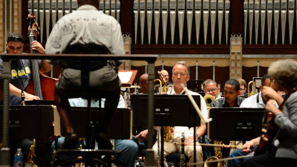 JLCO with Wynton Marsalis: rehearsal and performance in Cleveland, OH