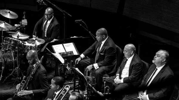 JLCO with Wynton Marsalis in New York for “Bernstein at 100” (concert and behind the scenes)