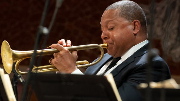 The Jazz at Lincoln Center Orchestra with Wynton Marsalis performing in Barcelona, Spain