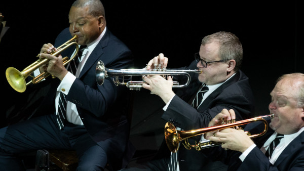 The Jazz at Lincoln Center Orchestra with Wynton Marsalis performing in Perugia, Italy
