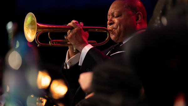 The Jazz at Lincoln Center Orchestra with Wynton Marsalis performing in Bielsko-Biała, Poland