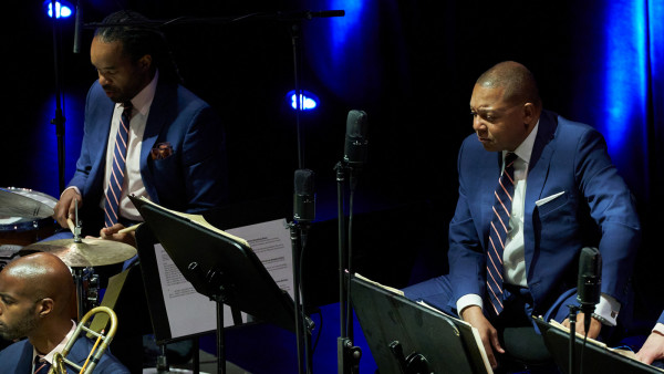 The Jazz at Lincoln Center Orchestra with Wynton Marsalis performing in Baden-Baden, Germany