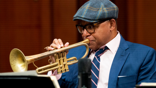 The Jazz at Lincoln Center Orchestra with Wynton Marsalis performing in Brussels, Belgium