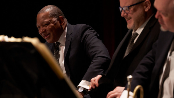 The Jazz at Lincoln Center Orchestra with Wynton Marsalis performing in San Diego, CA