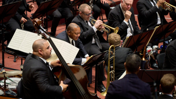The JLCO with Wynton Marsalis and Luxembourg Philharmonic Orchestra performing “The Jungle” in Luxembourg City
