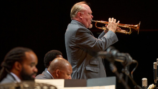 The JLCO with Wynton Marsalis performing in Brisbane (performance #2)