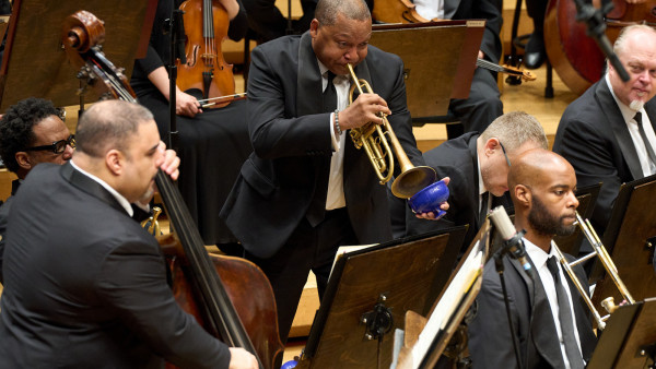 The JLCO with Wynton Marsalis performing with The Chicago Symphony Orchestra in Chicago, IL (day #3)