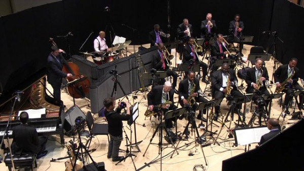 Jazz at Lincoln Center Orchestra with Wynton Marsalis recording “Flirtibird”