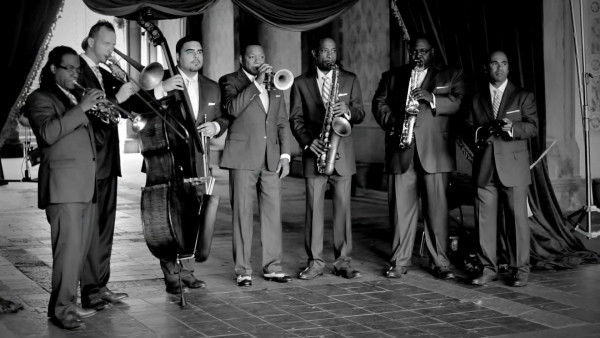 Photo Shoot for Brooks Brothers Spring 2013 - Members of JLCO with Wynton Marsalis
