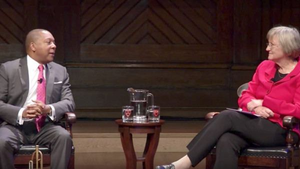 A Conversation with Wynton Marsalis and Drew Faust