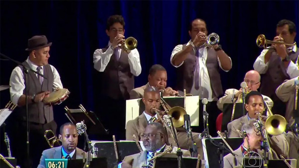 Jazz joins Frevo in historic concert in Recife with JLCO with Wynton Marsalis - Globo TV