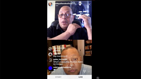 Conversation with Bobby Allende on Instagram Live
