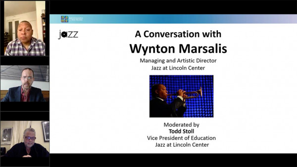 A Conversation with Wynton Marsalis - NAfME Webinar