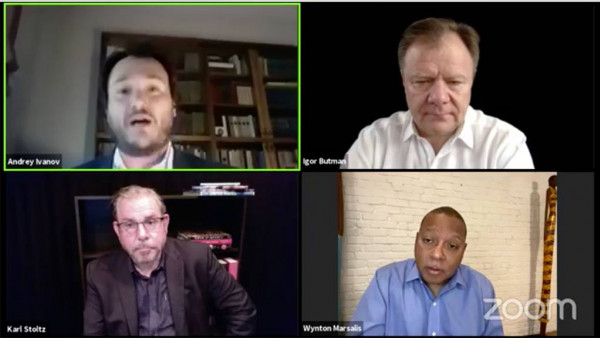 Discussion with Wynton Marsalis and Igor Butman - AMC Online