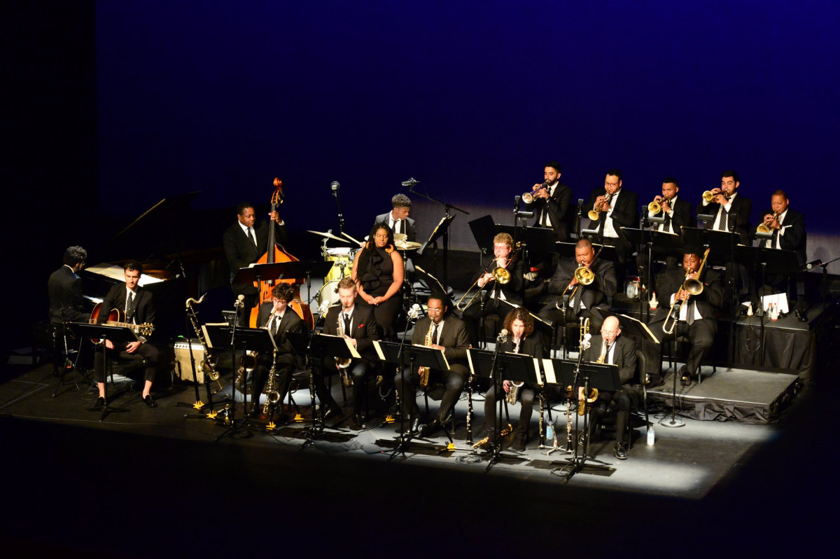 The Future of Jazz Orchestra with Wynton Marsalis in New York 